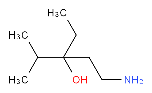 1-amino-3-ethyl-4-methylpentan-3-ol