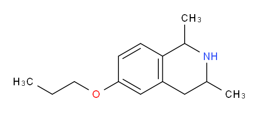 1,3-dimethyl-6-propoxy-1,2,3,4-tetrahydroisoquinoline