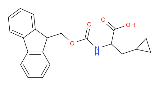 3-cyclopropyl-2-({[(9H-fluoren-9-yl)methoxy]carbonyl}amino)propanoic acid