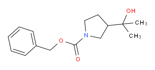benzyl 3-(2-hydroxypropan-2-yl)pyrrolidine-1-carboxylate