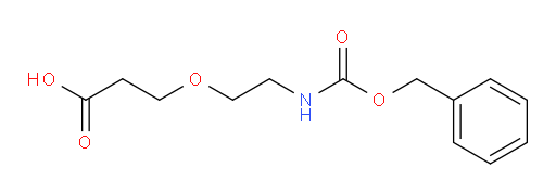3-(2-{[(benzyloxy)carbonyl]amino}ethoxy)propanoic acid