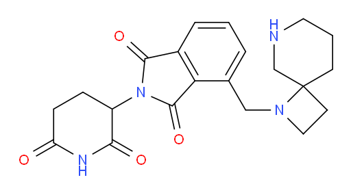4-({1,6-diazaspiro[3.5]nonan-1-yl}methyl)-2-(2,6-dioxopiperidin-3-yl)-2,3-dihydro-1H-isoindole-1,3-dione