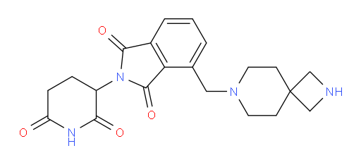 4-({2,7-diazaspiro[3.5]nonan-7-yl}methyl)-2-(2,6-dioxopiperidin-3-yl)-2,3-dihydro-1H-isoindole-1,3-dione