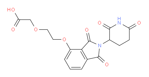 2-(2-{[2-(2,6-dioxopiperidin-3-yl)-1,3-dioxo-2,3-dihydro-1H-isoindol-4-yl]oxy}ethoxy)acetic acid