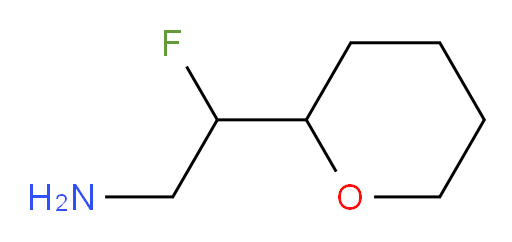 2-fluoro-2-(oxan-2-yl)ethan-1-amine