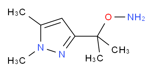 O-[2-(1,5-dimethyl-1H-pyrazol-3-yl)propan-2-yl]hydroxylamine