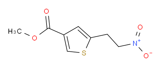 methyl 5-(2-nitroethyl)thiophene-3-carboxylate