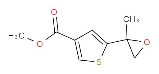 methyl 5-(2-methyloxiran-2-yl)thiophene-3-carboxylate