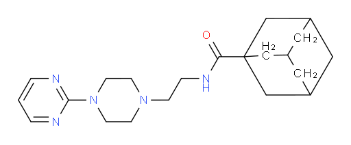 N-{2-[4-(pyrimidin-2-yl)piperazin-1-yl]ethyl}adamantane-1-carboxamide