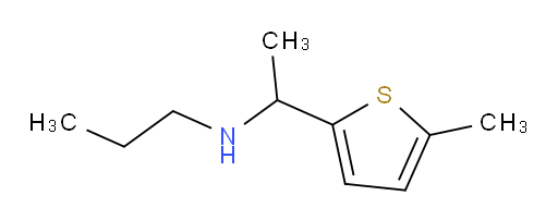 [1-(5-methylthiophen-2-yl)ethyl](propyl)amine