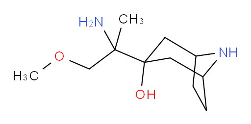 3-(2-amino-1-methoxypropan-2-yl)-8-azabicyclo[3.2.1]octan-3-ol