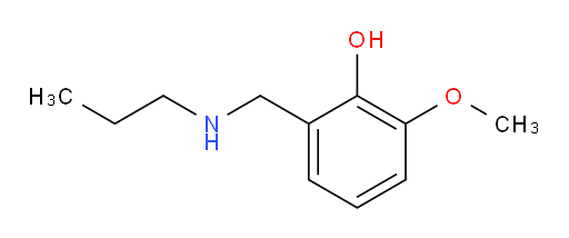2-methoxy-6-[(propylamino)methyl]phenol