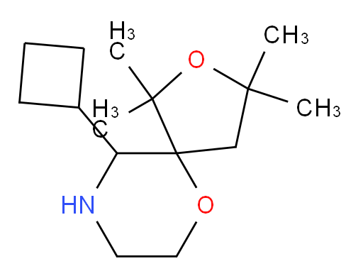 10-cyclobutyl-1,1,3,3-tetramethyl-2,6-dioxa-9-azaspiro[4.5]decane