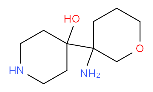 4-(3-aminooxan-3-yl)piperidin-4-ol