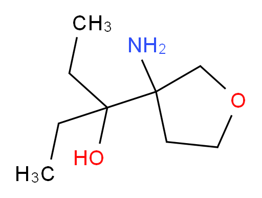 3-(3-aminooxolan-3-yl)pentan-3-ol
