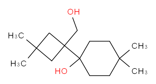 1-[1-(hydroxymethyl)-3,3-dimethylcyclobutyl]-4,4-dimethylcyclohexan-1-ol