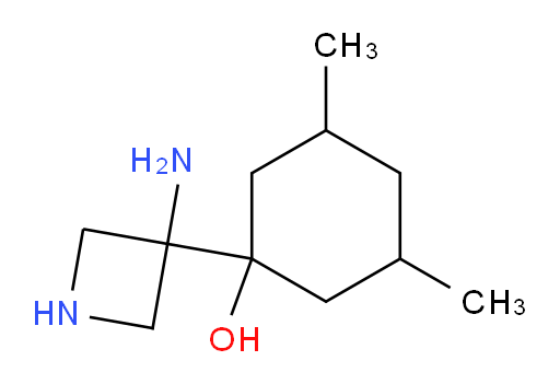1-(3-aminoazetidin-3-yl)-3,5-dimethylcyclohexan-1-ol