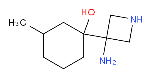 1-(3-aminoazetidin-3-yl)-3-methylcyclohexan-1-ol