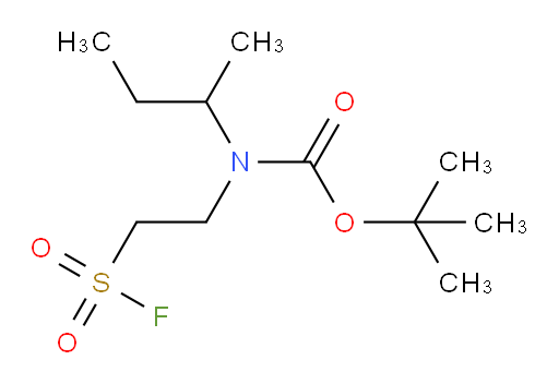 tert-butyl N-(butan-2-yl)-N-[2-(fluorosulfonyl)ethyl]carbamate