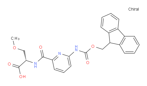 (2S)-2-{[6-({[(9H-fluoren-9-yl)methoxy]carbonyl}amino)pyridin-2-yl]formamido}-3-methoxypropanoic acid