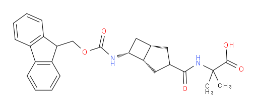 rac-2-{[(1R,5R,6S)-6-({[(9H-fluoren-9-yl)methoxy]carbonyl}amino)bicyclo[3.2.0]heptan-3-yl]formamido}-2-methylpropanoic acid