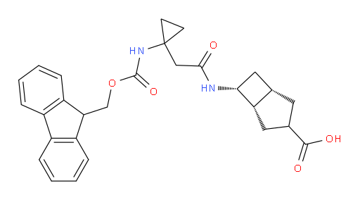 rac-(1R,5R,6S)-6-{2-[1-({[(9H-fluoren-9-yl)methoxy]carbonyl}amino)cyclopropyl]acetamido}bicyclo[3.2.0]heptane-3-carboxylic acid