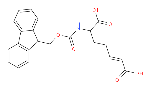 6-({[(9H-fluoren-9-yl)methoxy]carbonyl}amino)hept-2-enedioic acid