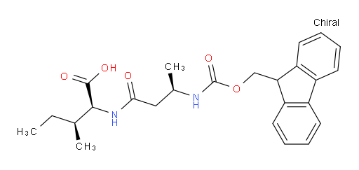 (2S,3S)-2-[(3R)-3-({[(9H-fluoren-9-yl)methoxy]carbonyl}amino)butanamido]-3-methylpentanoic acid