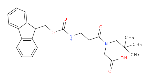 2-[N-(2,2-dimethylpropyl)-3-({[(9H-fluoren-9-yl)methoxy]carbonyl}amino)propanamido]acetic acid