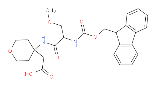 2-{4-[2-({[(9H-fluoren-9-yl)methoxy]carbonyl}amino)-3-methoxypropanamido]oxan-4-yl}acetic acid