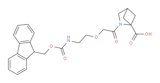 2-{2-[2-({[(9H-fluoren-9-yl)methoxy]carbonyl}amino)ethoxy]acetyl}-2-azabicyclo[2.1.1]hexane-1-carboxylic acid