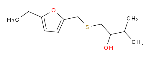 1-{[(5-ethylfuran-2-yl)methyl]sulfanyl}-3-methylbutan-2-ol