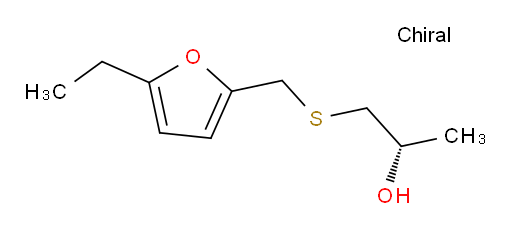 (2S)-1-{[(5-ethylfuran-2-yl)methyl]sulfanyl}propan-2-ol