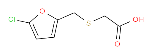 2-{[(5-chlorofuran-2-yl)methyl]sulfanyl}acetic acid