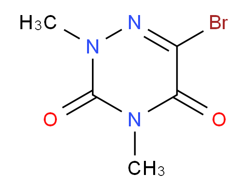 6-bromo-2,4-dimethyl-2,3,4,5-tetrahydro-1,2,4-triazine-3,5-dione