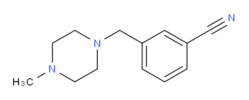 3-[(4-methylpiperazin-1-yl)methyl]benzonitrile