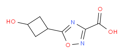 5-(3-hydroxycyclobutyl)-1,2,4-oxadiazole-3-carboxylic acid