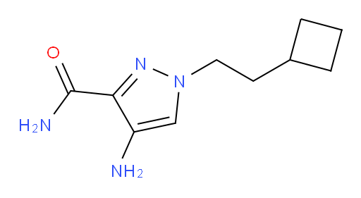 4-amino-1-(2-cyclobutylethyl)-1H-pyrazole-3-carboxamide