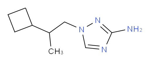 1-(2-cyclobutylpropyl)-1H-1,2,4-triazol-3-amine