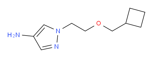 1-[2-(cyclobutylmethoxy)ethyl]-1H-pyrazol-4-amine