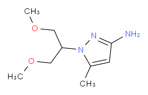 1-(1,3-dimethoxypropan-2-yl)-5-methyl-1H-pyrazol-3-amine