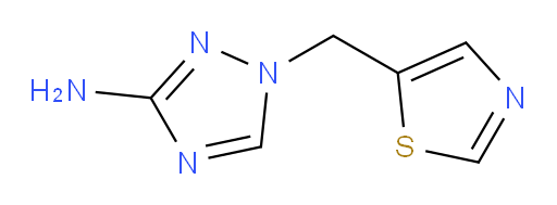 1-[(1,3-thiazol-5-yl)methyl]-1H-1,2,4-triazol-3-amine