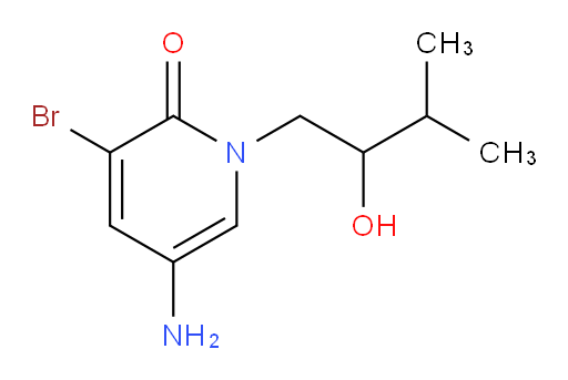 5-amino-3-bromo-1-(2-hydroxy-3-methylbutyl)-1,2-dihydropyridin-2-one