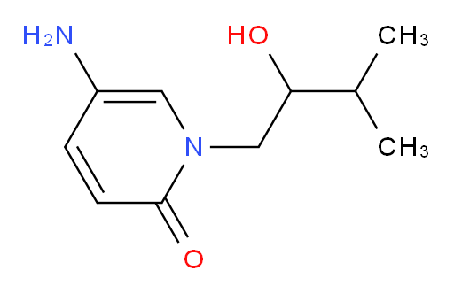5-amino-1-(2-hydroxy-3-methylbutyl)-1,2-dihydropyridin-2-one