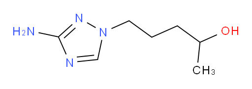 5-(3-amino-1H-1,2,4-triazol-1-yl)pentan-2-ol