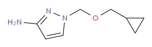 1-[(cyclopropylmethoxy)methyl]-1H-pyrazol-3-amine