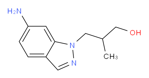 3-(6-amino-1H-indazol-1-yl)-2-methylpropan-1-ol