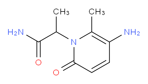 2-(5-amino-6-methyl-2-oxo-1,2-dihydropyridin-1-yl)propanamide