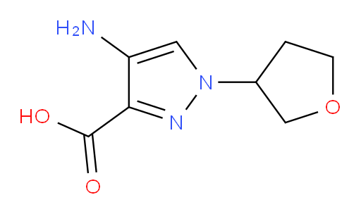 4-amino-1-(oxolan-3-yl)-1H-pyrazole-3-carboxylic acid