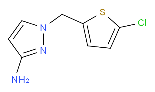 1-[(5-chlorothiophen-2-yl)methyl]-1H-pyrazol-3-amine